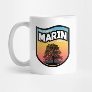 Marin County California Sunset Mug